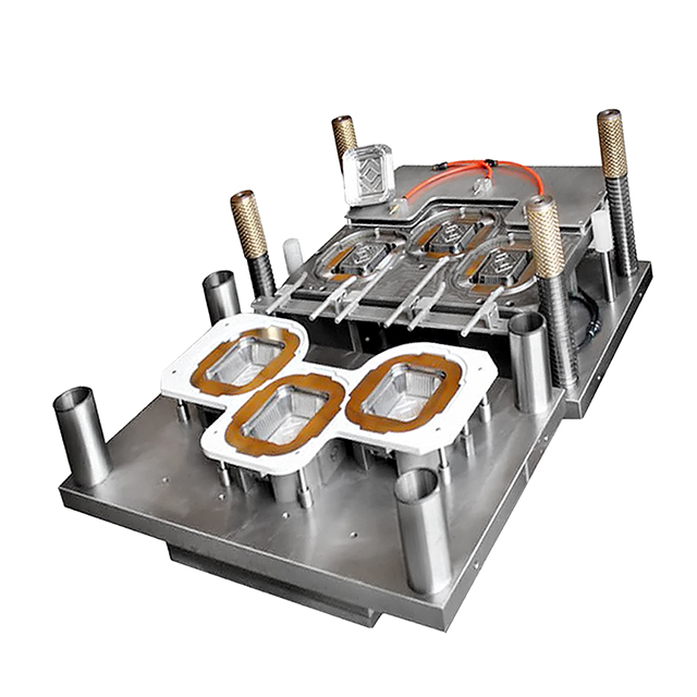 Lunch Box Forming Die Stamping Die Production Die Square One Out Two Aluminum Foil Customized Sample
