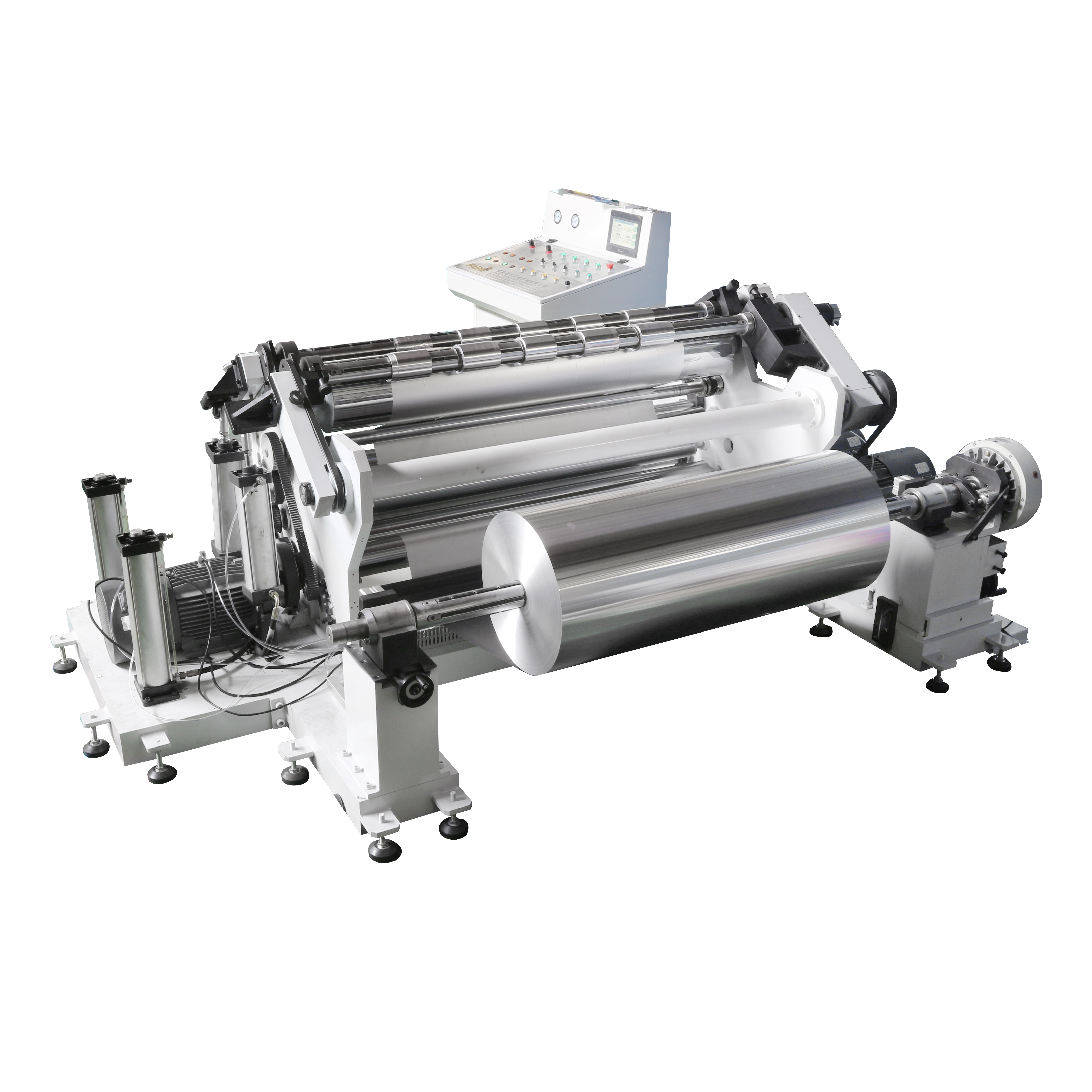 China Aluminum Foil Factory Slitter Rewinder Machine Paper Roll Aluminum Foil Slitting Machine