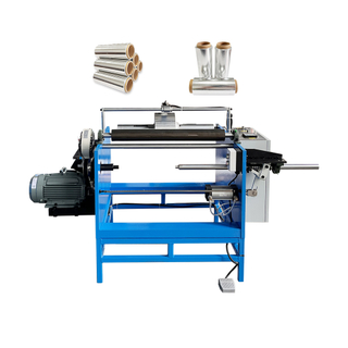 Easy to Operate Household Aluminum Foil Roll Rewinding Machine